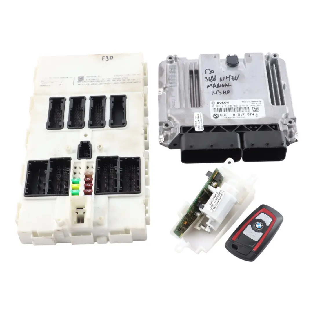 N47N 143HP Engine Control ECU DDE Kit Manual to BMW F20 F21 F30 116d 316d with Part number 8517874 BMW F20 F21 F30 116d 316d N47N 143HP Engine Control ECU DDE Kit Manual - SKU 8517874-10 - Part number 8517874