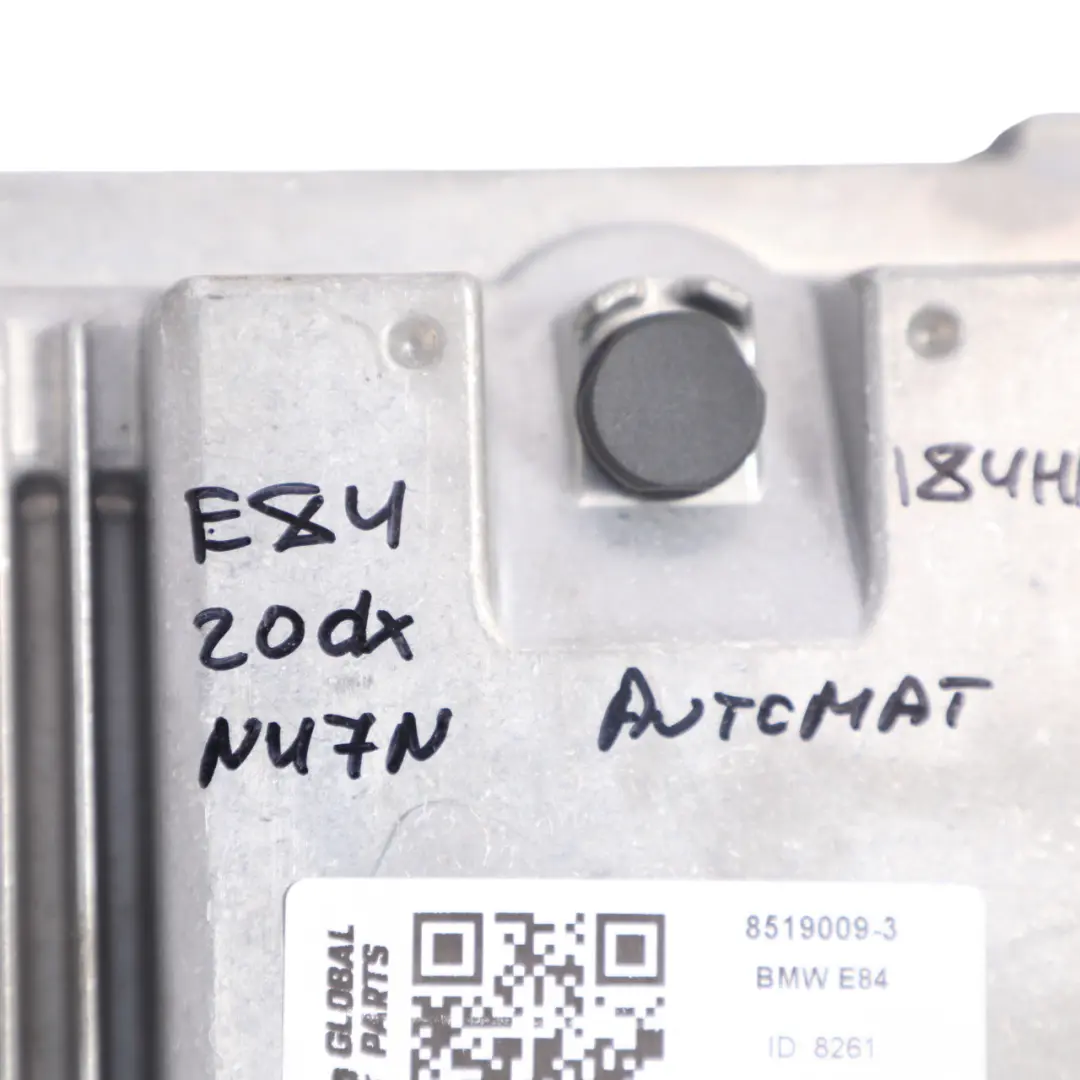 20dX Diesel N47N 184HP Engine Control Unit ECU DDE Automatic to BMW X1 E84 with Part number 8519009 BMW X1 E84 20dX Diesel N47N 184HP Engine Control Unit ECU DDE Automatic - SKU 8519009-3 - Part number 8519009