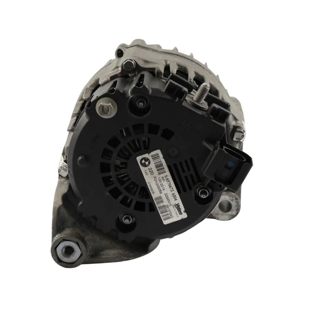 BMW F07 F10 Alternator Generator 221A Valeo N57N N57Z Diesel Engine 8570672 - SKU 8570673 - Part number 8570673