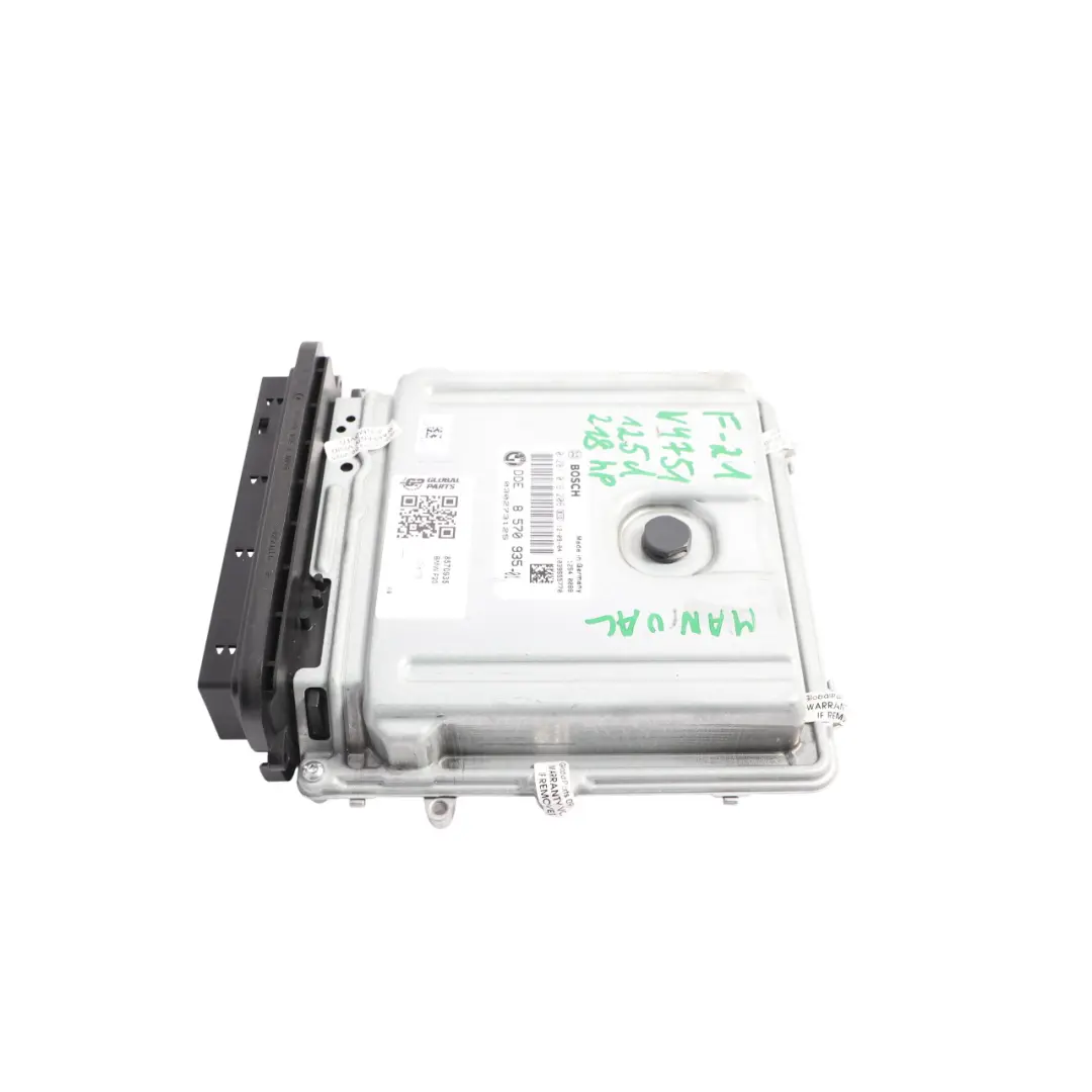 BMW F20 F30 125d 325d N47S1 218HP Engine Control Unit ECU DDE Manual - SKU 8570935 - Part number 8570935