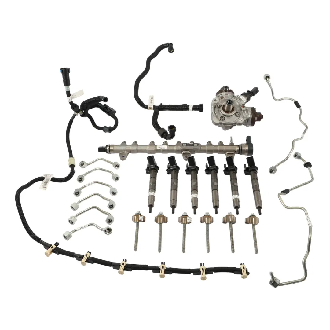 30dX B57 Fuel Pump Injector Injection System Set to BMW G20 330d G30 530d X3 G01 with Part number 8571565 BMW G20 330d G30 530d X3 G01 30dX B57 Fuel Pump Injector Injection System Set - SKU 8571565-1 - Part number 8571565