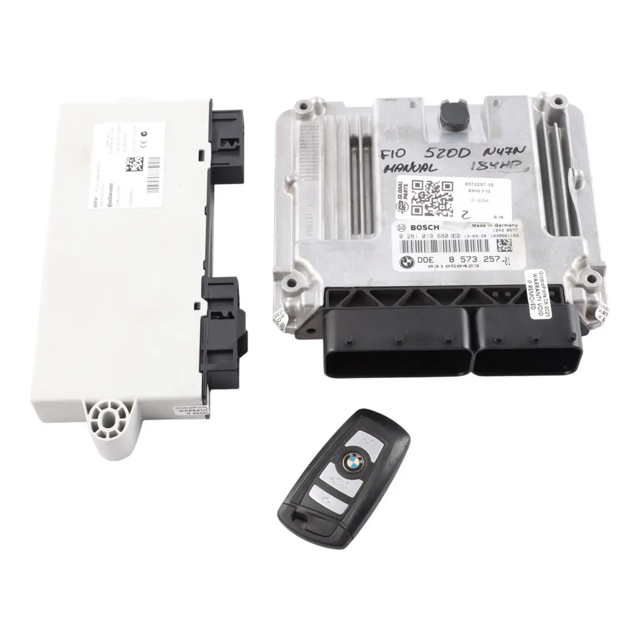 BMW F20 F30 F32 120d 320d 420d N47N 184HP Control ECU Kit DDE 8573257 Manual
