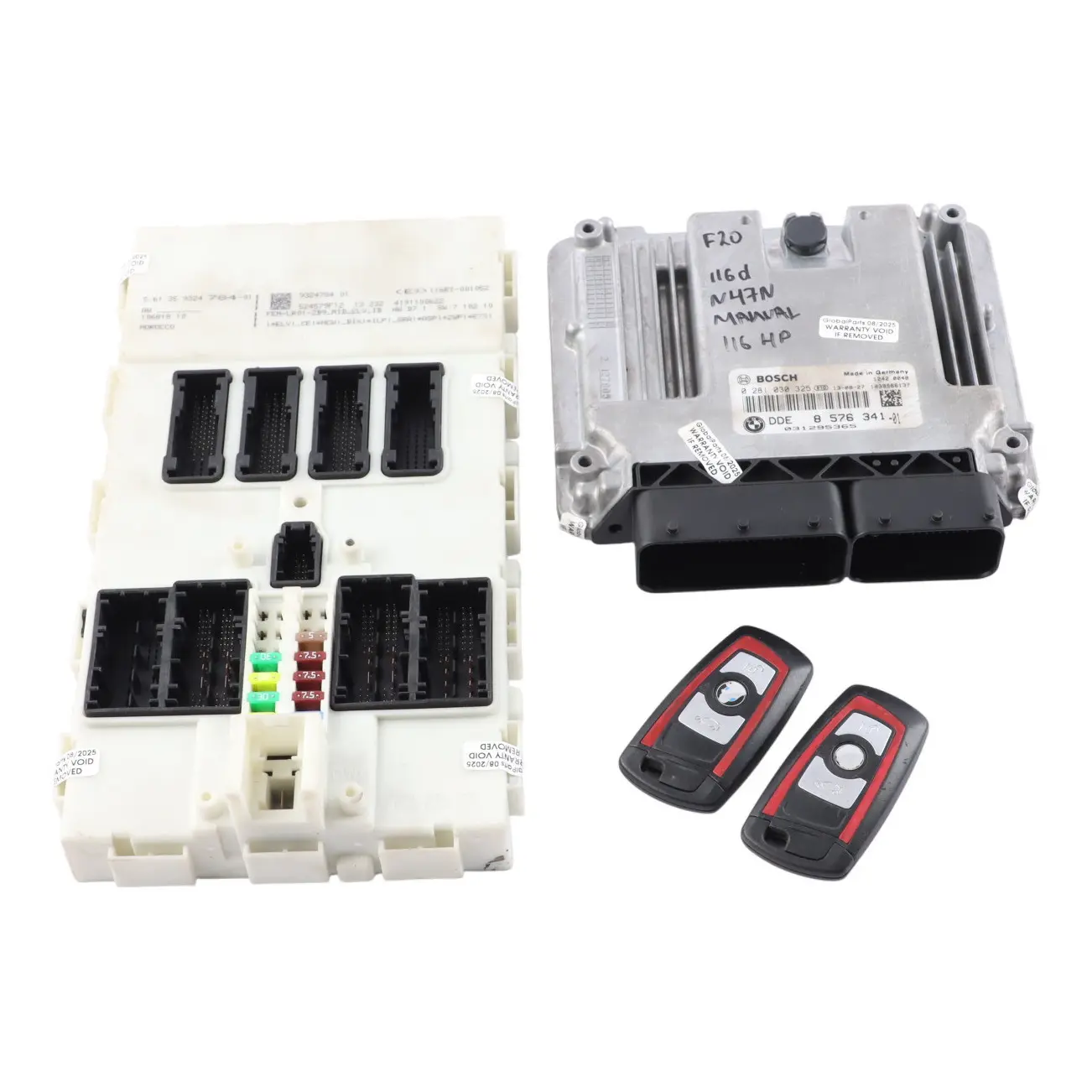 BMW F20 F30 F31 116d 316d 116HP N47N Engine Control ECU DDE Kit 8576341 Manual