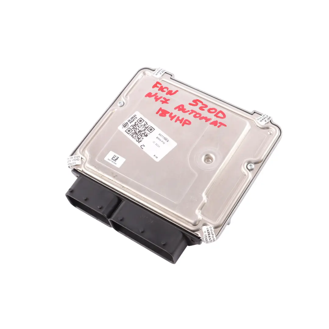 BMW F10 F11 F20 F30 520D N47N 184HP Control Del Motor ECU DDE Automático - SKU 8577764-4 - Número de pieza 8577764