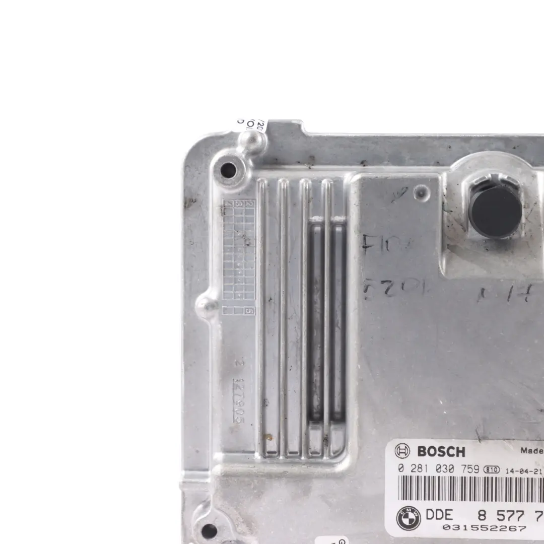 N47N 184HP Control Del Motor ECU DDE Automático para BMW F10 F11 F20 F30 520D con número de pieza 8577764 BMW F10 F11 F20 F30 520D N47N 184HP Control Del Motor ECU DDE Automático - SKU 8577764-4 - Número de pieza 8577764