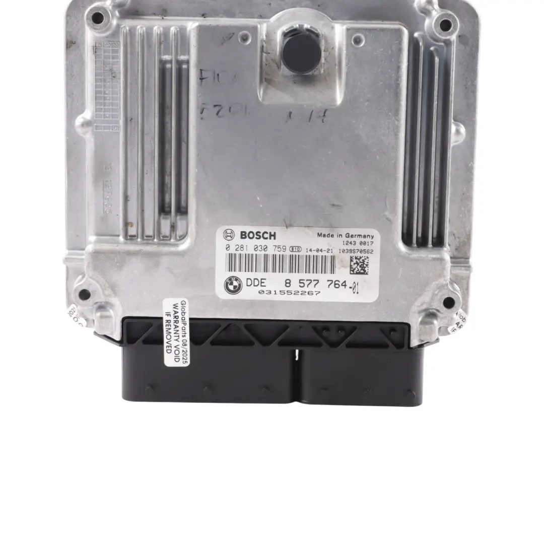 N47N 184HP Motore Controllo ECU DDE Automatico per BMW F10 F11 F20 F30 520D con numero di parte 8577764 BMW F10 F11 F20 F30 520D N47N 184HP Motore Controllo ECU DDE Automatico - SKU 8577764-4 - Numero di parte 8577764