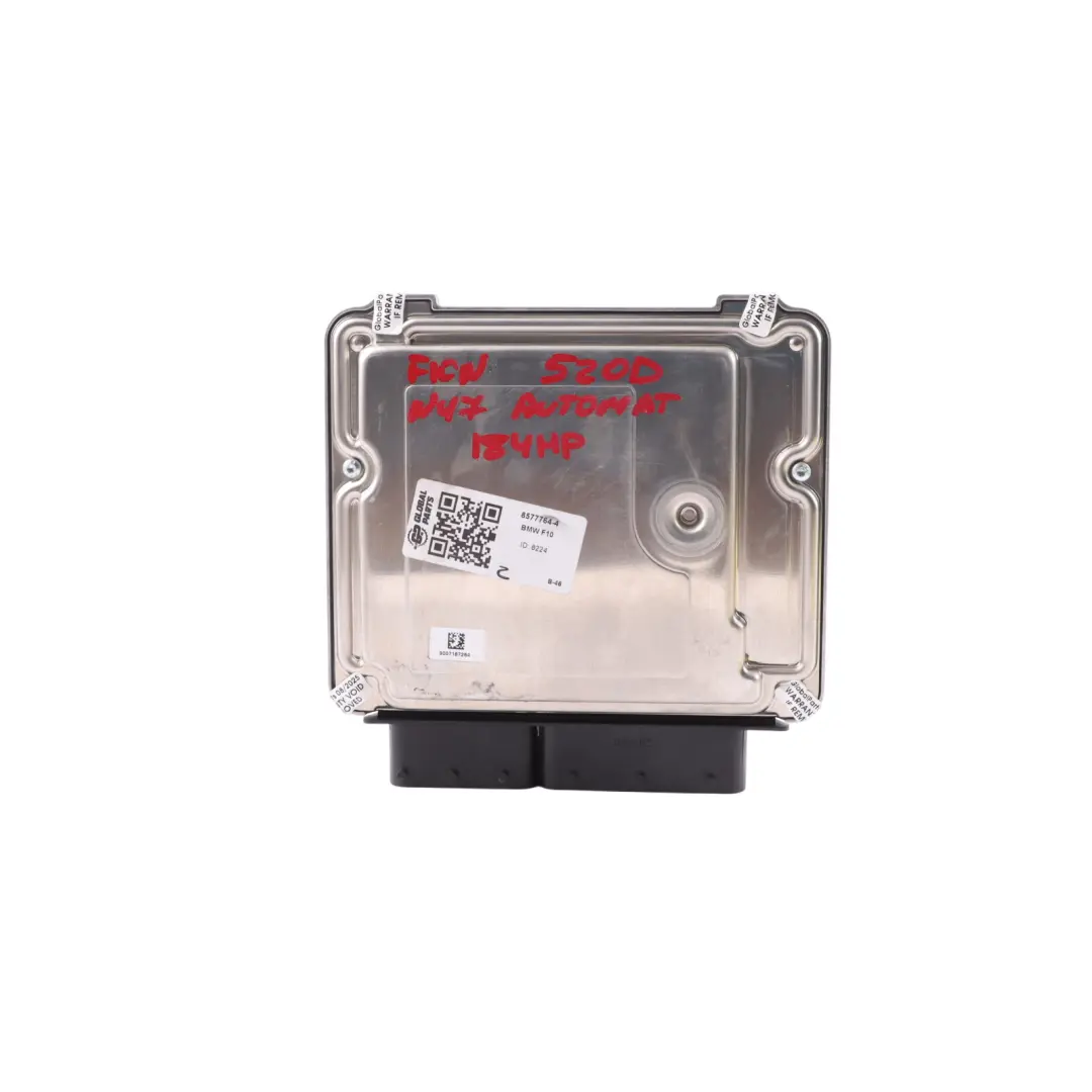 N47N 184HP Motore Controllo ECU DDE Automatico per BMW F10 F11 F20 F30 520D con numero di parte 8577764 BMW F10 F11 F20 F30 520D N47N 184HP Motore Controllo ECU DDE Automatico - SKU 8577764-4 - Numero di parte 8577764