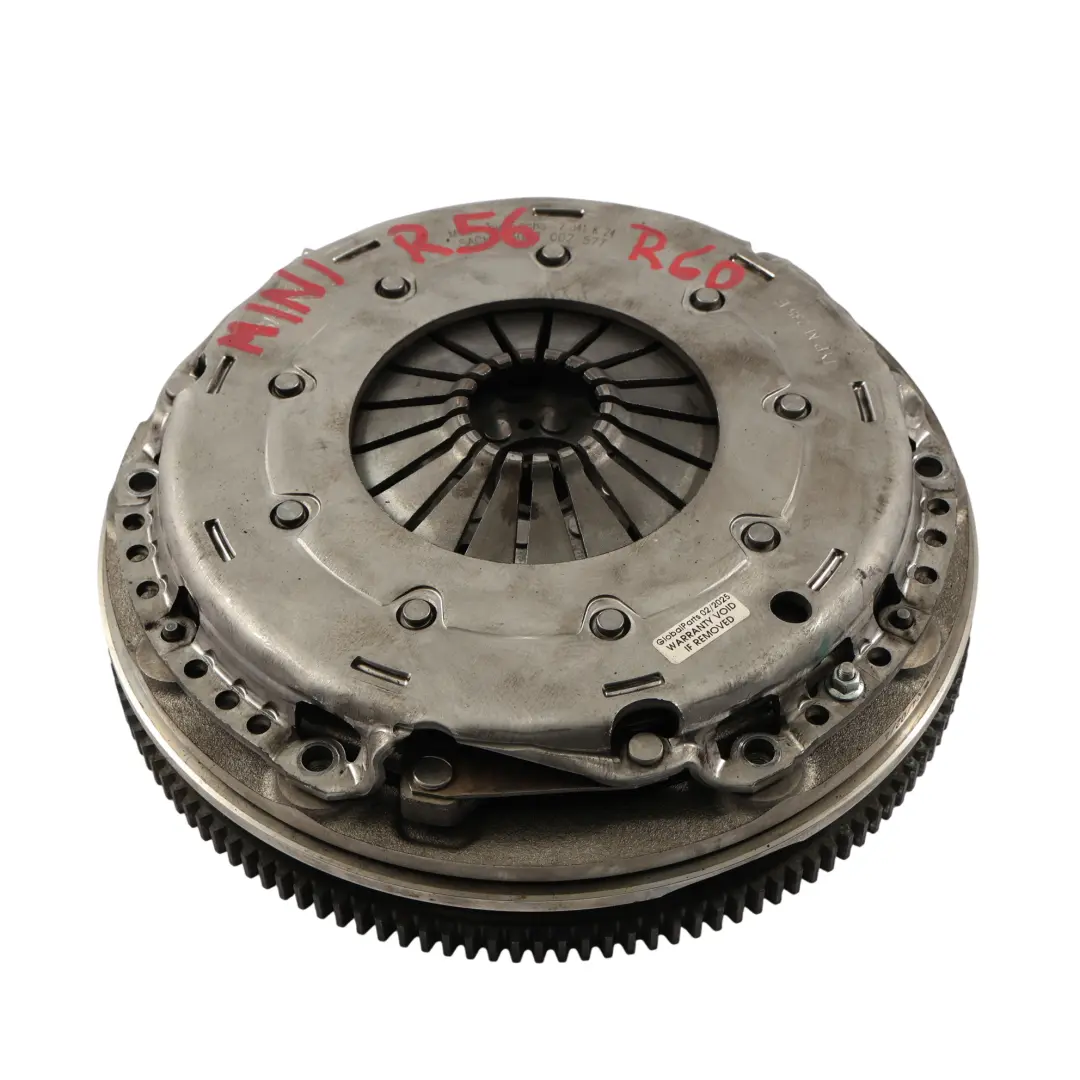Zwei Massen Schwungrad Kupplungs Satz N18 Benziner für Mini Cooper S R55 R56 R57 LCI mit Teilenummer 8606067 Mini Cooper S R55 R56 R57 LCI Zwei Massen Schwungrad Kupplungs Satz N18 Benziner - SKU 8606067-5 - Teilenummer 8606067