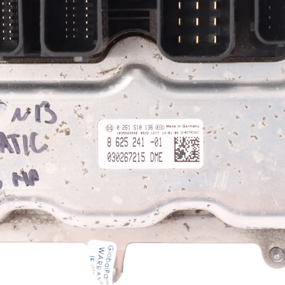 Control Unit Module ECU DME Automatic to BMW F20 F30 116i 316i N13 Engine with Part number 8625241 BMW F20 F30 116i 316i N13 Engine Control Unit Module ECU DME Automatic - SKU 8625241-8 - Part number 8625241