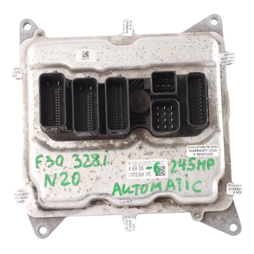 BMW F30 F31 F32 328i 428i N20 245PS Motor Steuerung ECU DME Automatik - SKU 8639595-12 - Teilenummer 8639595