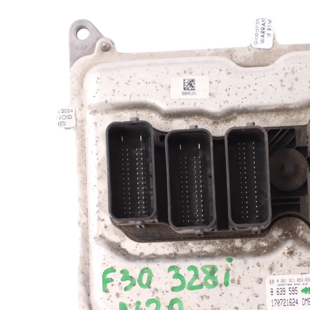 BMW F30 F31 F32 328i 428i N20 245PS Motor Steuerung ECU DME Automatik - SKU 8639595-12 - Teilenummer 8639595