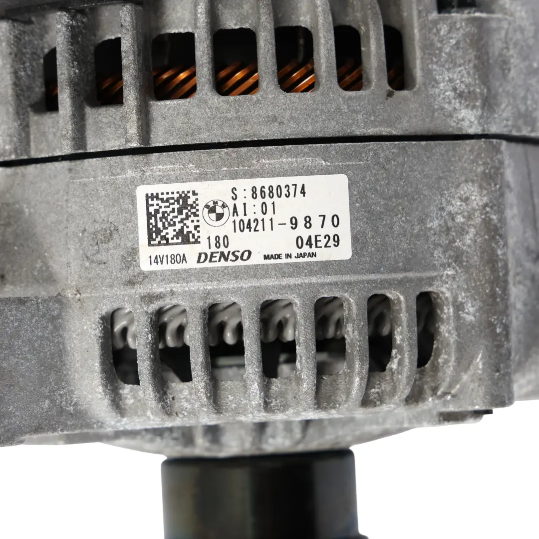 BMW F45 Alternateur Générateur - SKU 8680374 - Numéro de pièce 8680374