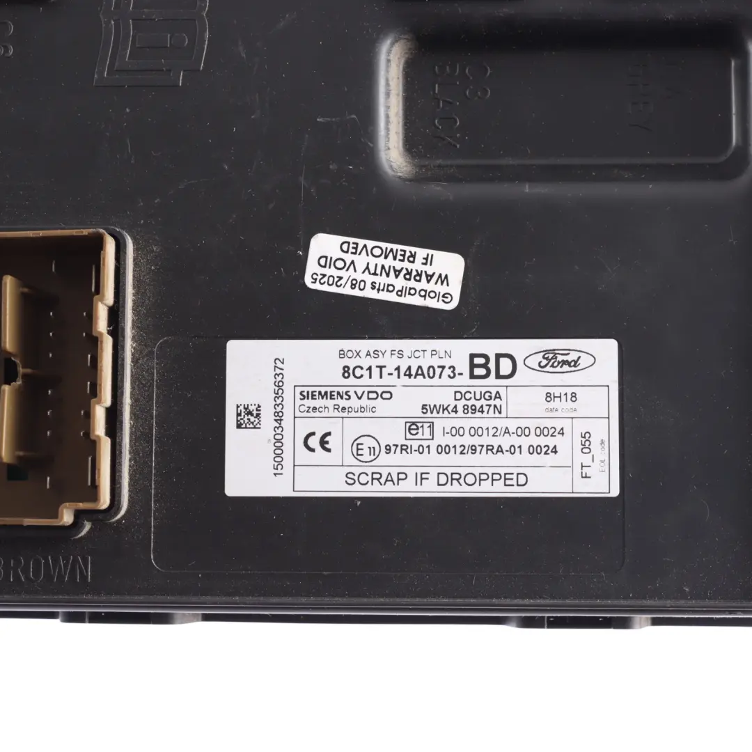 Ford Transit MK7 2.2 TDCI 85HP Diesel Engine Control ECU Kit 8C1112A650CC Manual - SKU 8C1112A650CC-1 - Part number 8C1112A650CC-1