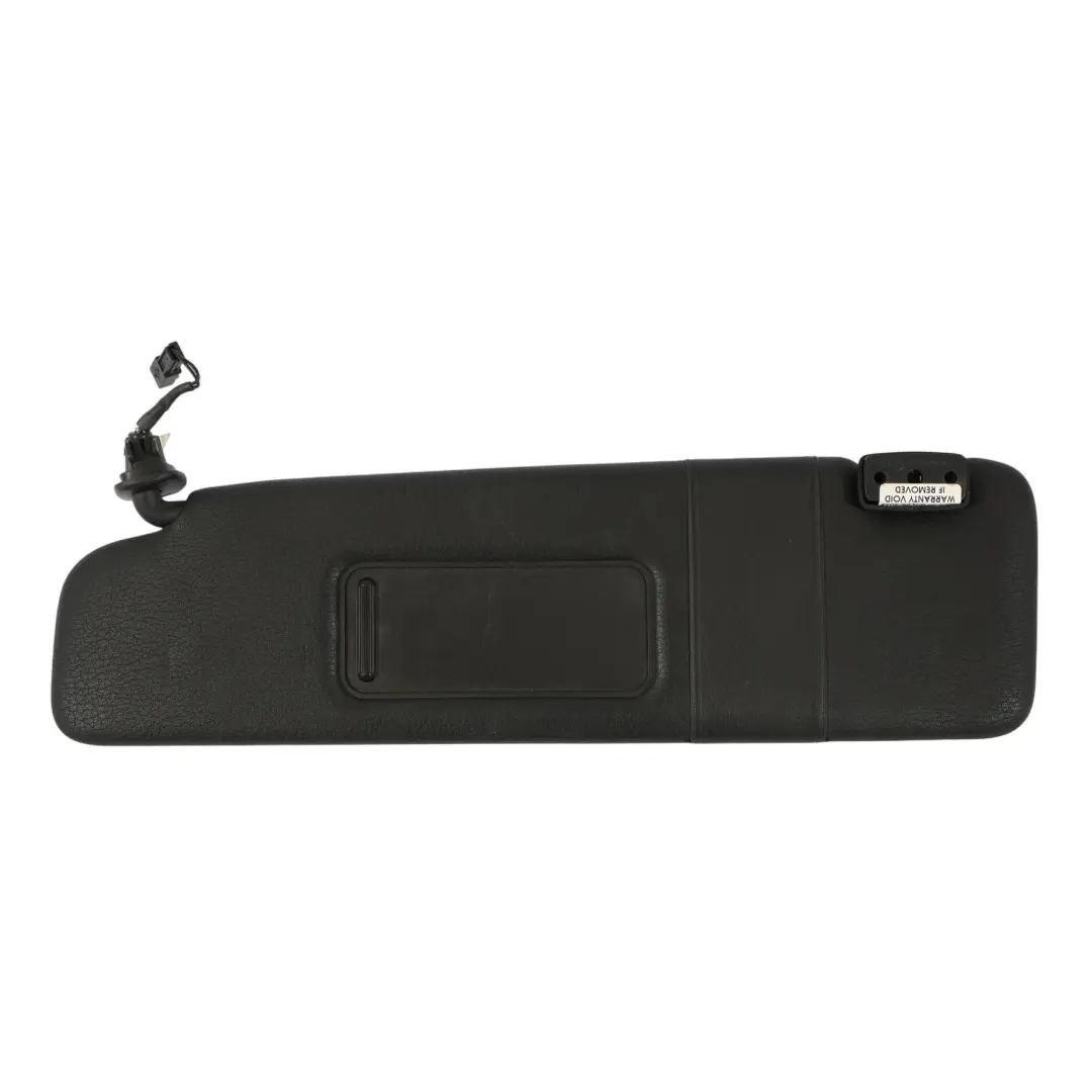 Audi A4 B7 Sun Visor Cover Sunvisor Visor Mirror Left N/S Black - SKU 8H1857551B - Part number 8H1857551B