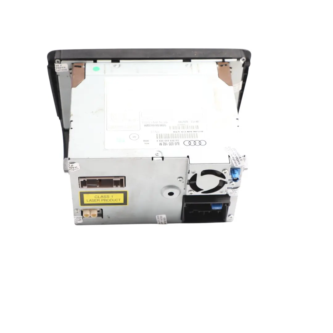 MMI Multimedia Stereo Radio Audio Head Unit CD Player to Audi TT TTS 8J with Part number 8J0035192M Audi TT TTS 8J MMI Multimedia Stereo Radio Audio Head Unit CD Player - SKU 8J0035192M - Part number 8J0035192M