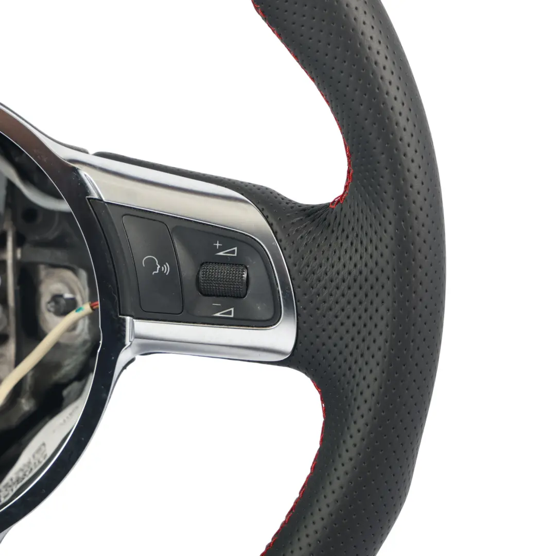 NUOVO In Pelle Nera Fondo Piatto per Audi A3 8P S-Line Volante con numero di parte 8J0419091G Audi A3 8P S-Line Volante NUOVO In Pelle Nera Fondo Piatto - SKU 8J0419091G-2 - Numero di parte 8J0419091G