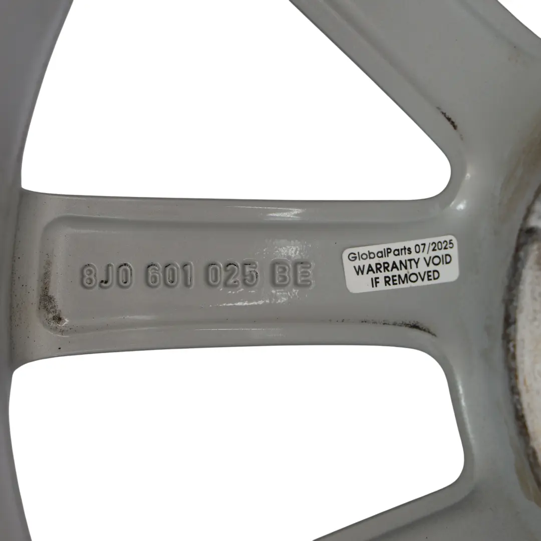 Audi TT 8J Wheel Rim Alloy 17" ET:50 8,5J Silver - SKU 8J0601025BE-3 - Part number 8J0601025BE