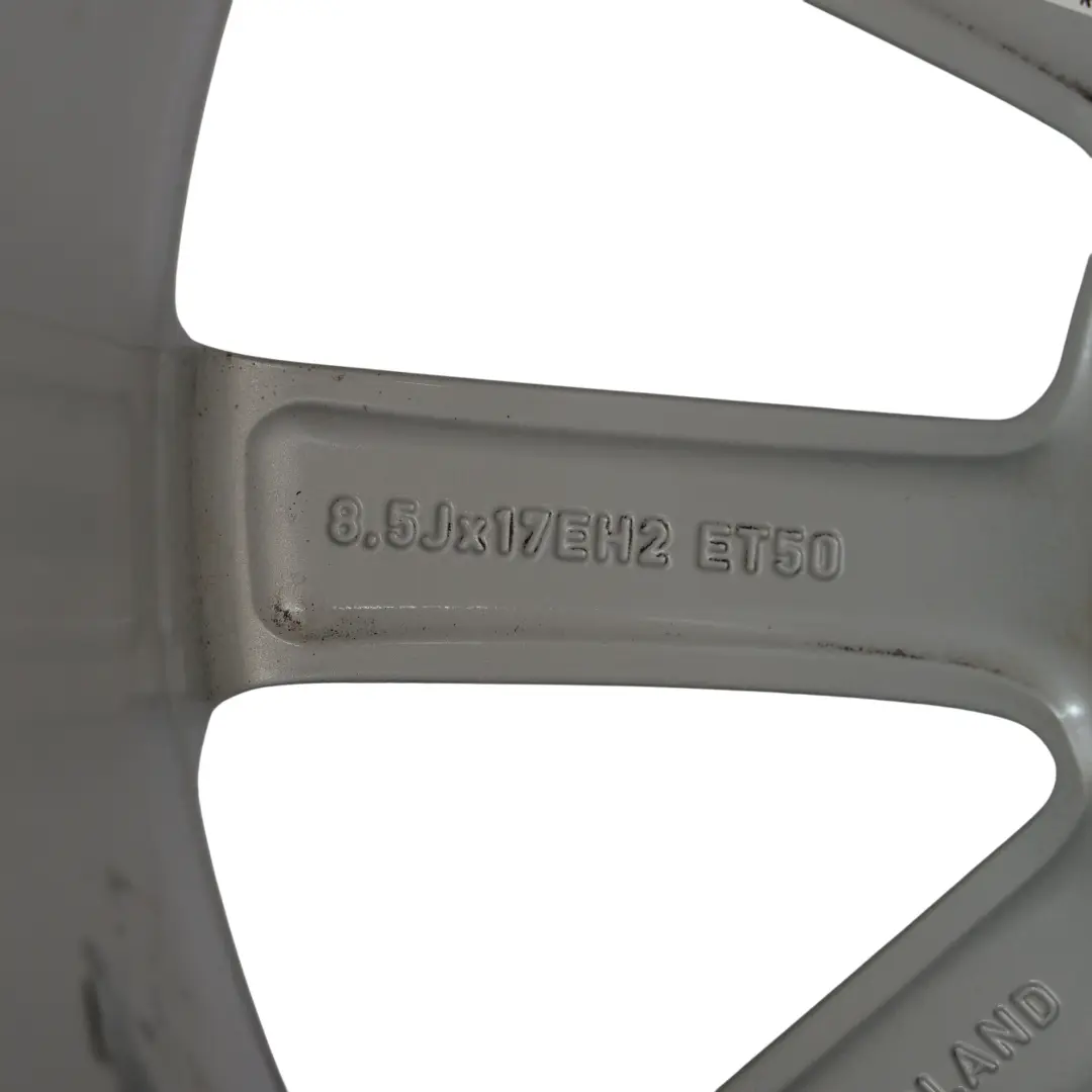 Rim Alloy 17" ET:50 8,5J Silver to Audi TT 8J Wheel with Part number 8J0601025BE Audi TT 8J Wheel Rim Alloy 17" ET:50 8,5J Silver - SKU 8J0601025BE-3 - Part number 8J0601025BE