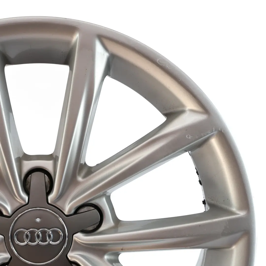 Rim Alloy 17" ET:50 8,5J Silver to Audi TT 8J Wheel with Part number 8J0601025BE Audi TT 8J Wheel Rim Alloy 17" ET:50 8,5J Silver - SKU 8J0601025BE-3 - Part number 8J0601025BE