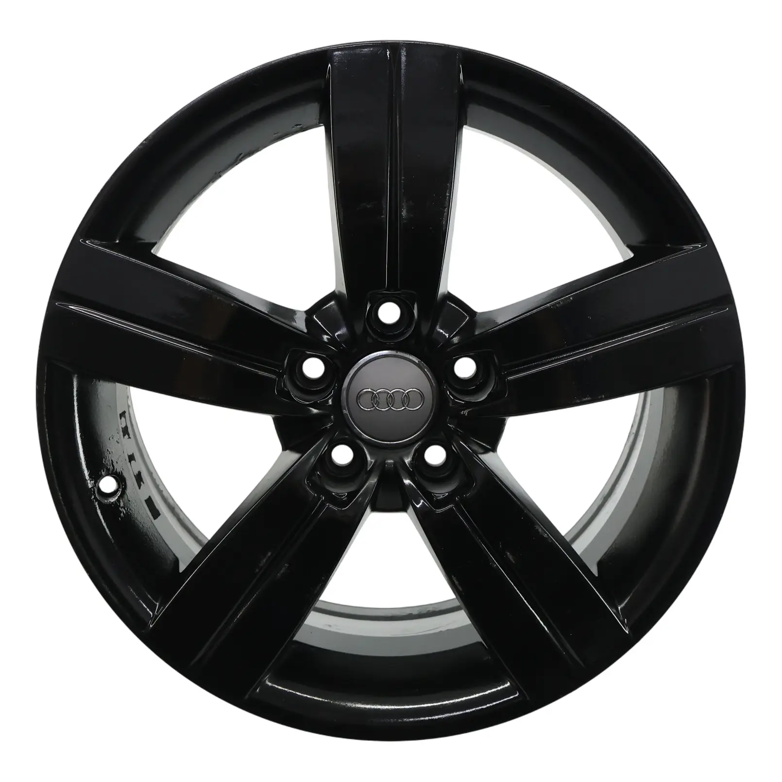 Audi TT Mk2 8J Black Alloy Wheel Rim 17" ET:47 8J Star Spoke 8J0601025C