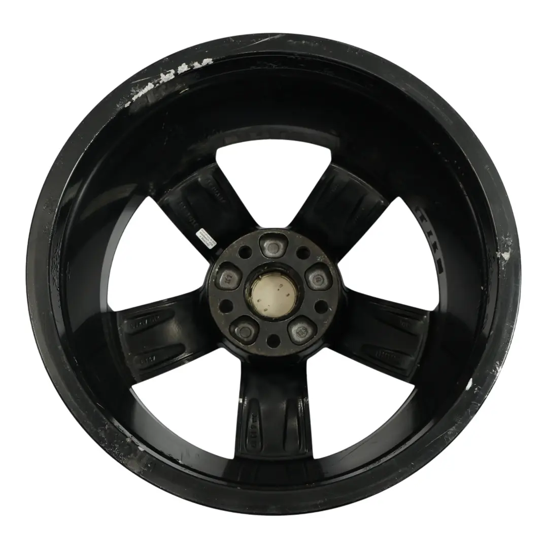 Audi TT Mk2 8J Black Alloy Wheel Rim 17" ET:47 8J Star Spoke - SKU 8J0601025C-5 - Part number 8J0601025C