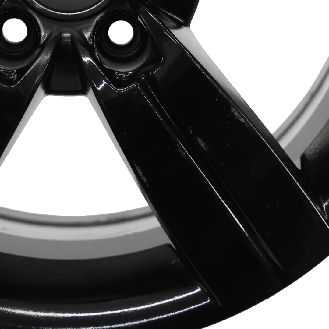 Mk2 8J Black Alloy Wheel Rim 17" ET:47 8J Star Spoke to Audi TT with Part number 8J0601025C Audi TT Mk2 8J Black Alloy Wheel Rim 17" ET:47 8J Star Spoke - SKU 8J0601025C-5 - Part number 8J0601025C