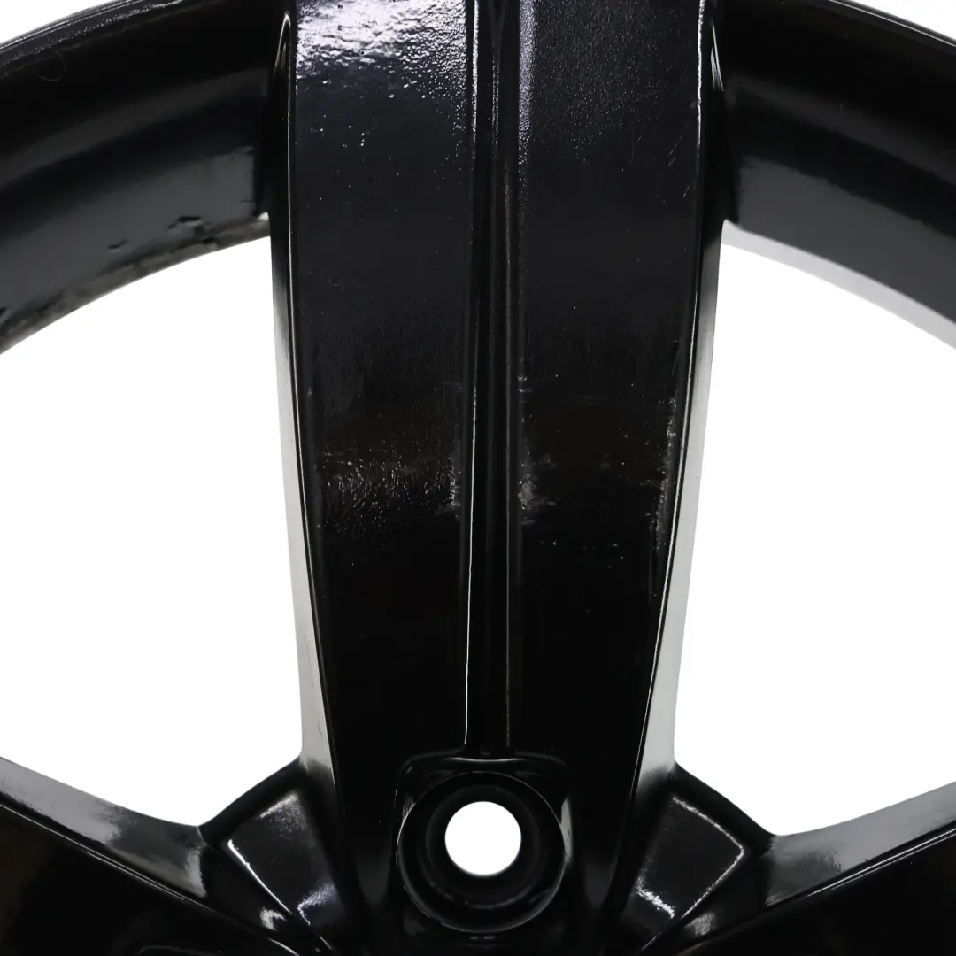 Audi TT Mk2 8J Black Alloy Wheel Rim 17" ET:47 8J Star Spoke - SKU 8J0601025C-5 - Part number 8J0601025C