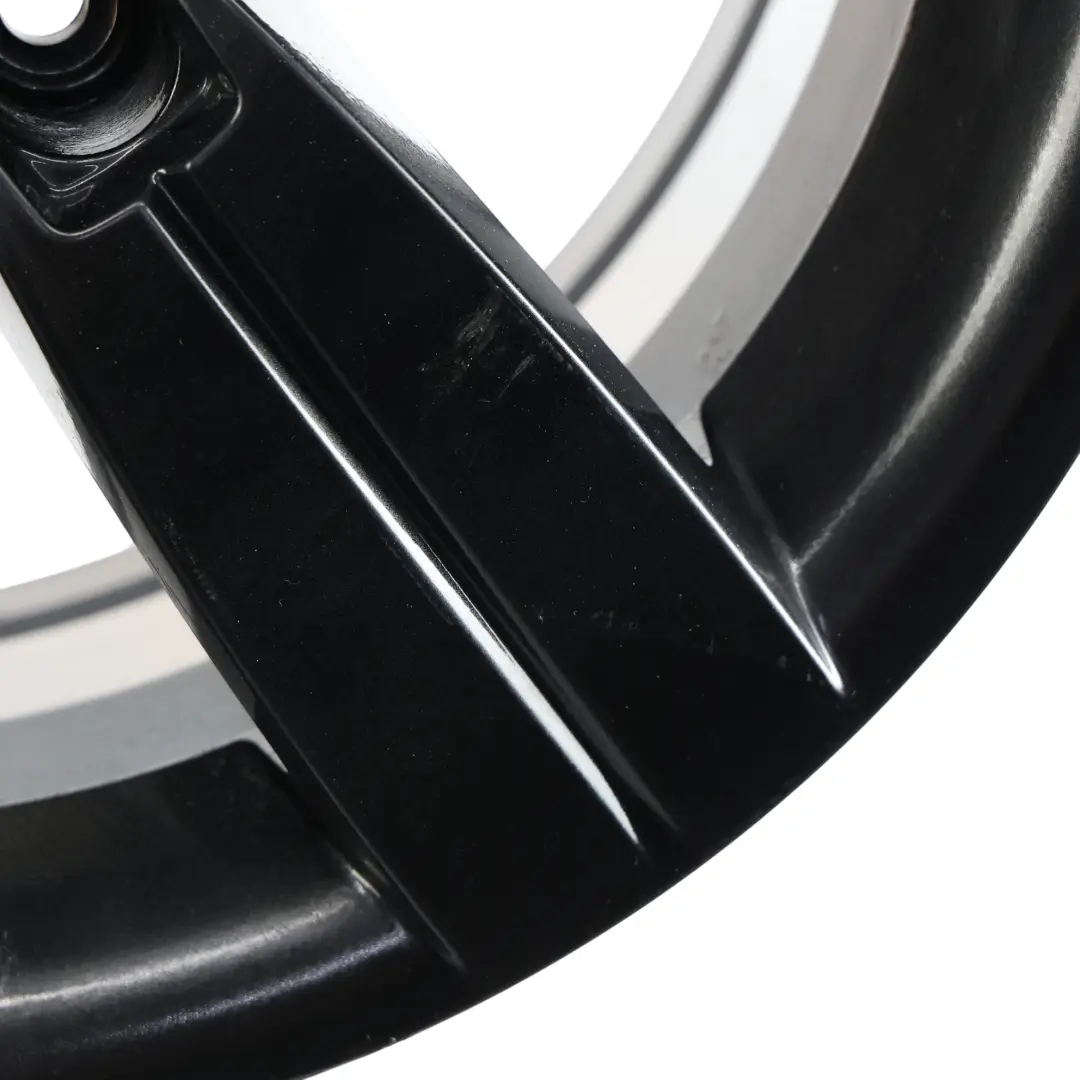 Audi TT Mk2 8J Black Alloy Wheel Rim 17" 8J ET:47 Star Spoke - SKU 8J0601025C-7 - Part number 8J0601025C