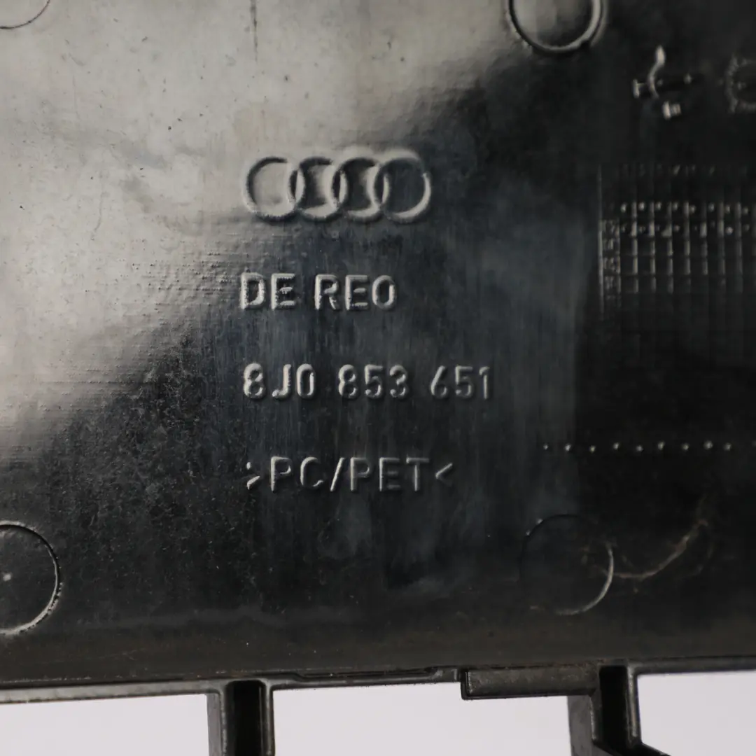 Front Bumper Centre Upper Grille Radiator Panel to Audi TT 8J Quattro with Part number 8J0853651 Audi TT 8J Quattro Front Bumper Centre Upper Grille Radiator Panel - SKU 8J0853651-1 - Part number 8J0853651