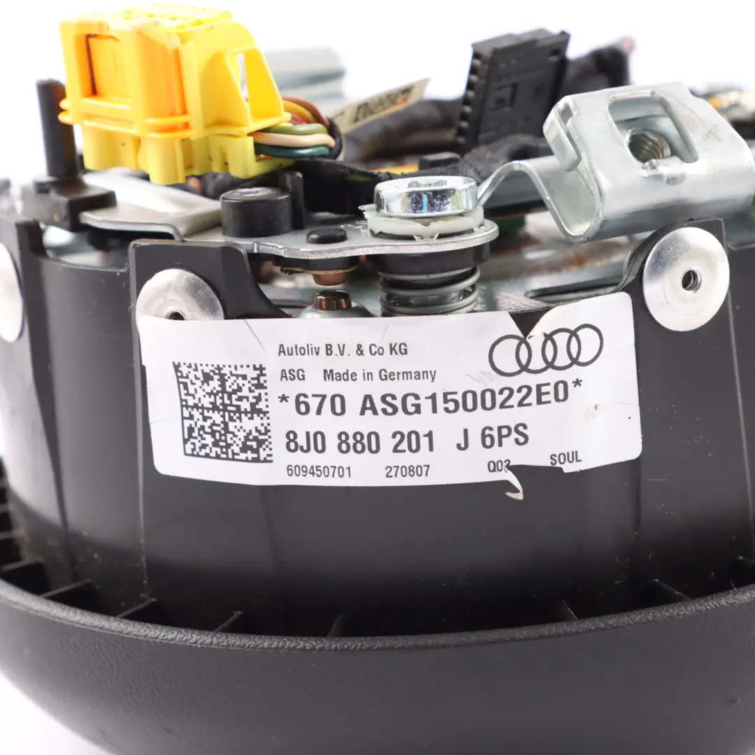 Audi TT 8J Unità Modulo Aria Volante Sportivo Lato Conducente - SKU 8J0880201J - Numero di parte 8J0880201J