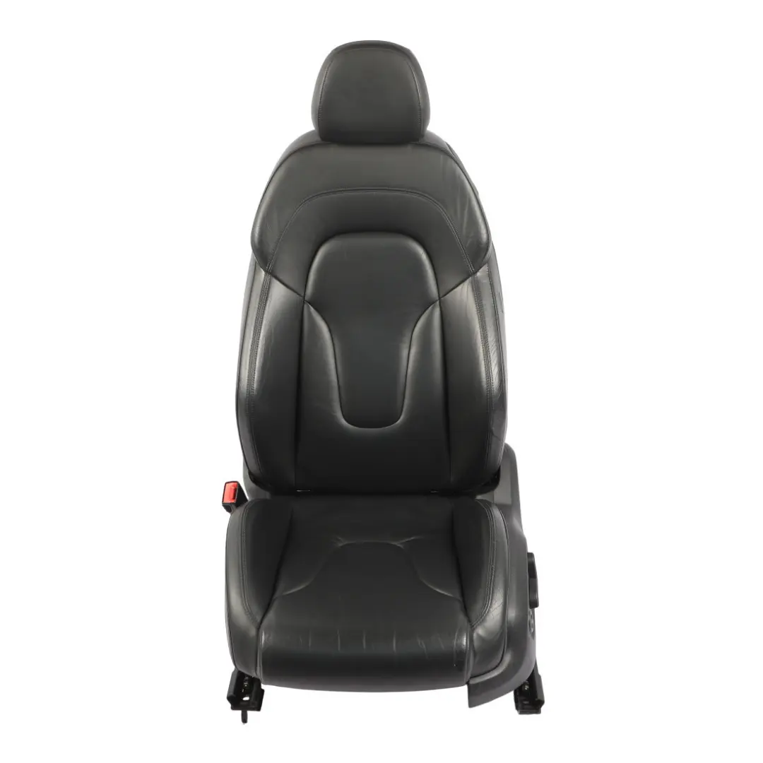 Audi TT 8J Coupe Sport Seat Front Left N/S Electric Lumbar Heated Leather Black - SKU 8J8881805A - Part number 8J8881805A
