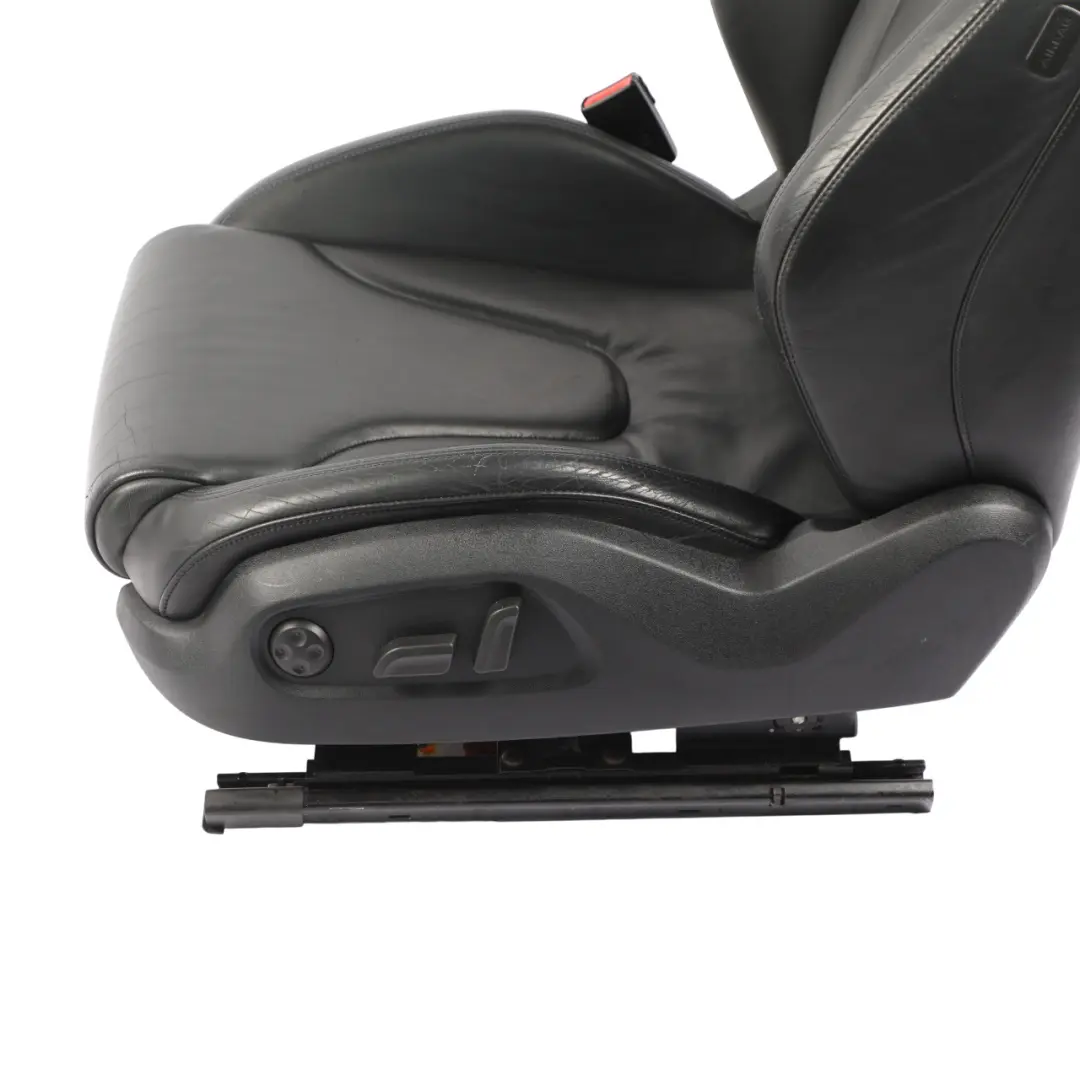 Front Left N/S Electric Lumbar Heated Leather Black to Audi TT 8J Coupe Sport Seat with Part number 8J8881805A Audi TT 8J Coupe Sport Seat Front Left N/S Electric Lumbar Heated Leather Black - SKU 8J8881805A - Part number 8J8881805A