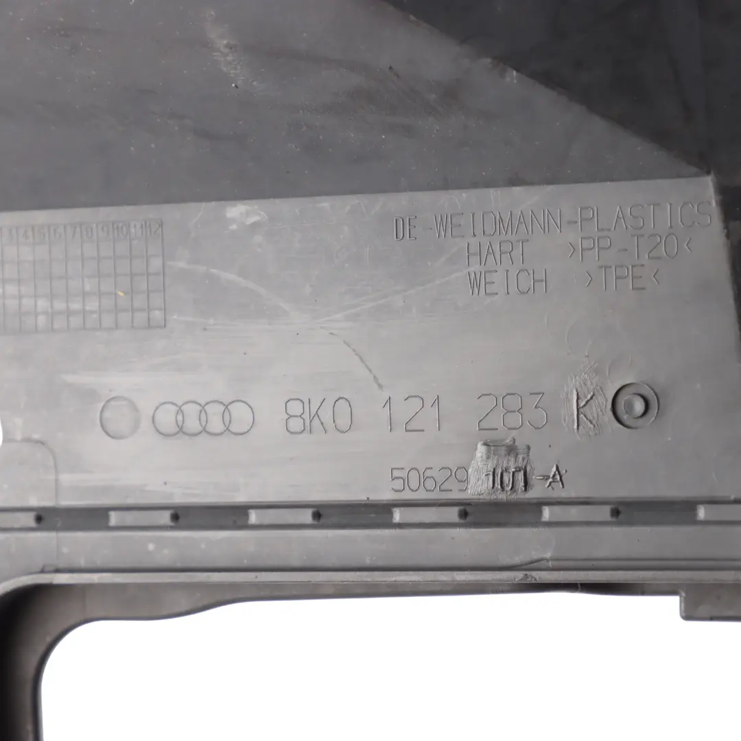 Audi A4 S4 B8 Avant Air Guide Coolant Radiator Left N/S - SKU 8K0121283K - Part number 8K0121283K