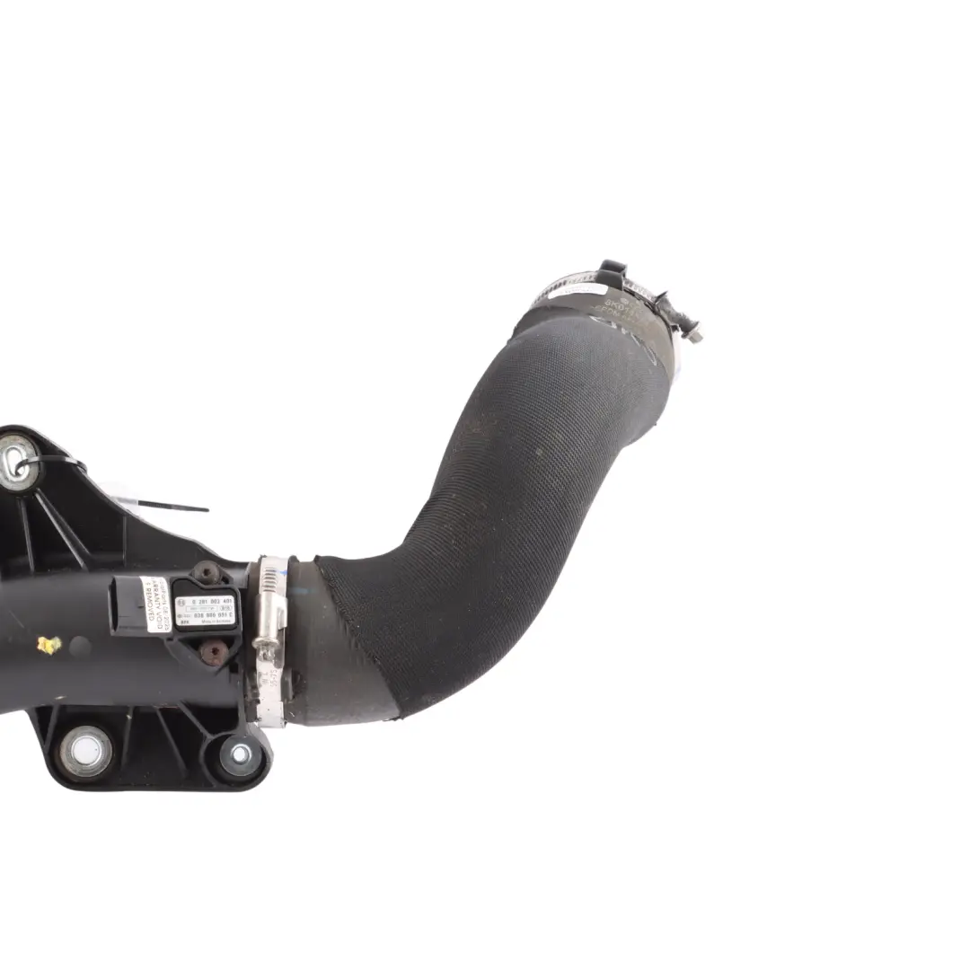 Charge Pipe Intercooler Air Intake MAP 2.7 3.0 TDI to Audi A4 B8 A5 8T with Part number 8K0145673R Audi A4 B8 A5 8T Charge Pipe Intercooler Air Intake MAP 2.7 3.0 TDI - SKU 8K0145673R - Part number 8K0145673R
