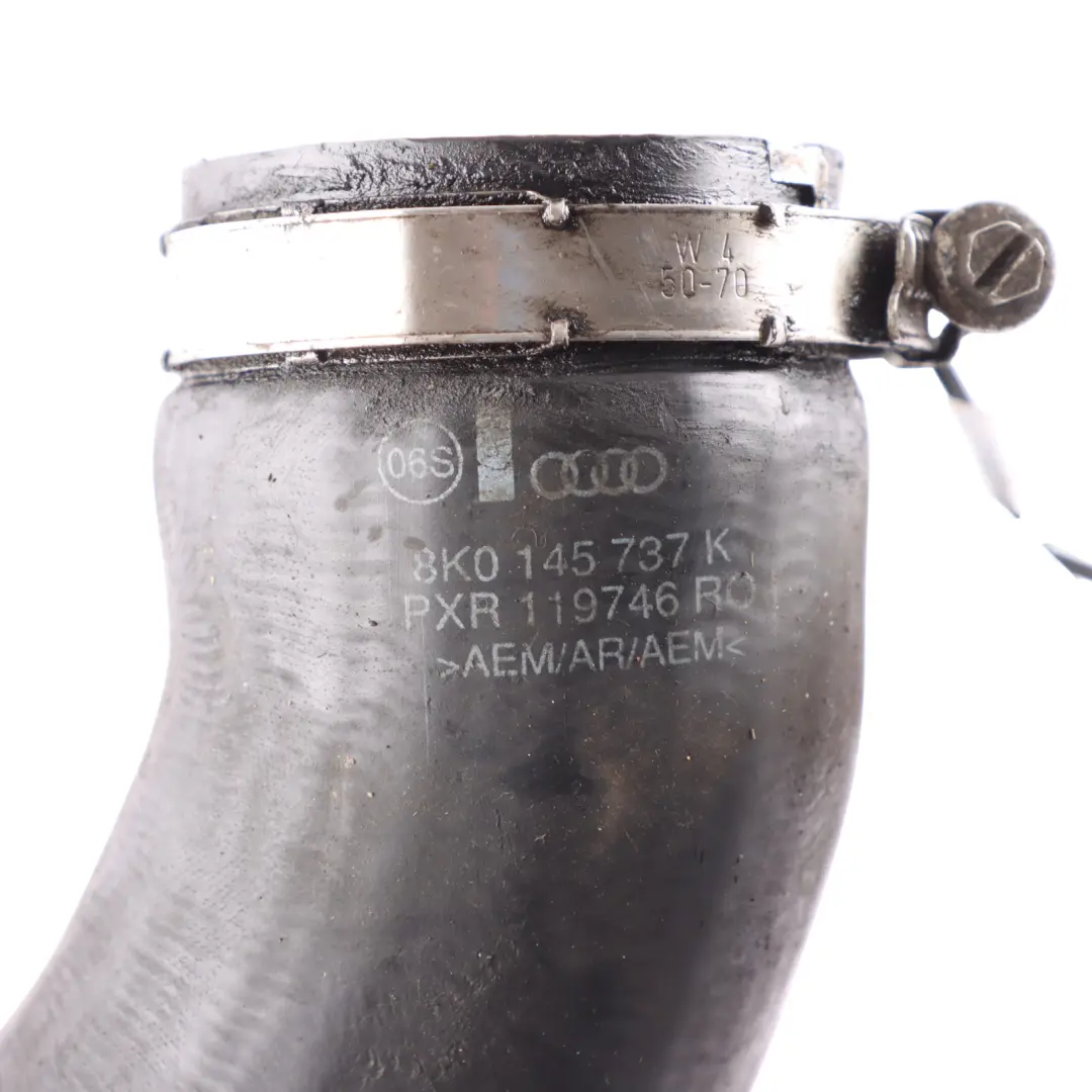 Ladeluftkühler Turbo Schlauch Rohrleitung 2.0 TDI für Audi A4 B8 A5 8T mit Teilenummer 8K0145737K Audi A4 B8 A5 8T Ladeluftkühler Turbo Schlauch Rohrleitung 2.0 TDI - SKU 8K0145737K - Teilenummer 8K0145737K