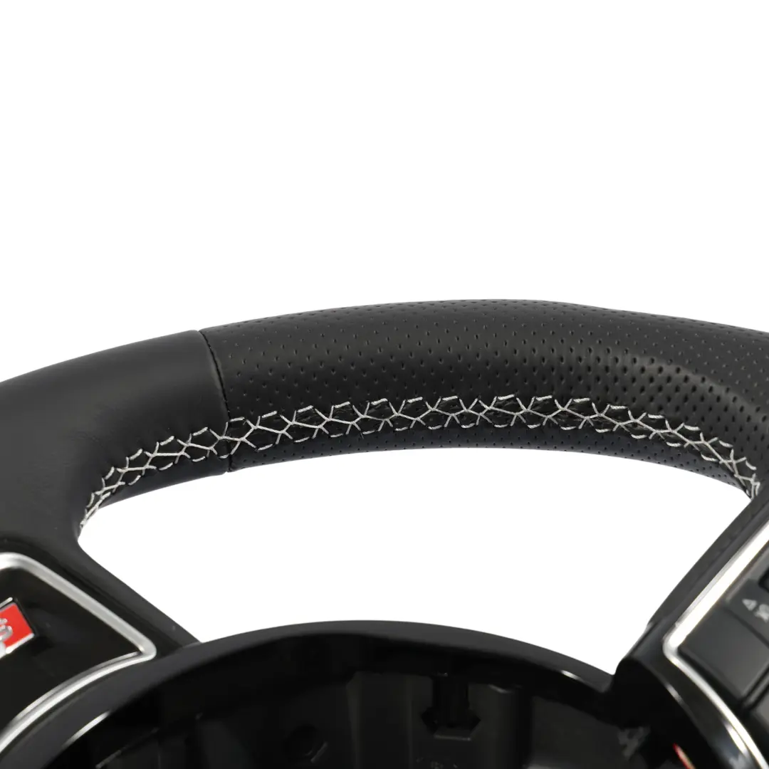 Lenkrad S-Line NEU Leder Schaltwippen für Audi A4 B8 A5 8T Q5 mit Teilenummer 8K0419091CB Audi A4 B8 A5 8T Q5 Lenkrad S-Line NEU Leder Schaltwippen - SKU 8K0419091CB-2 - Teilenummer 8K0419091CB
