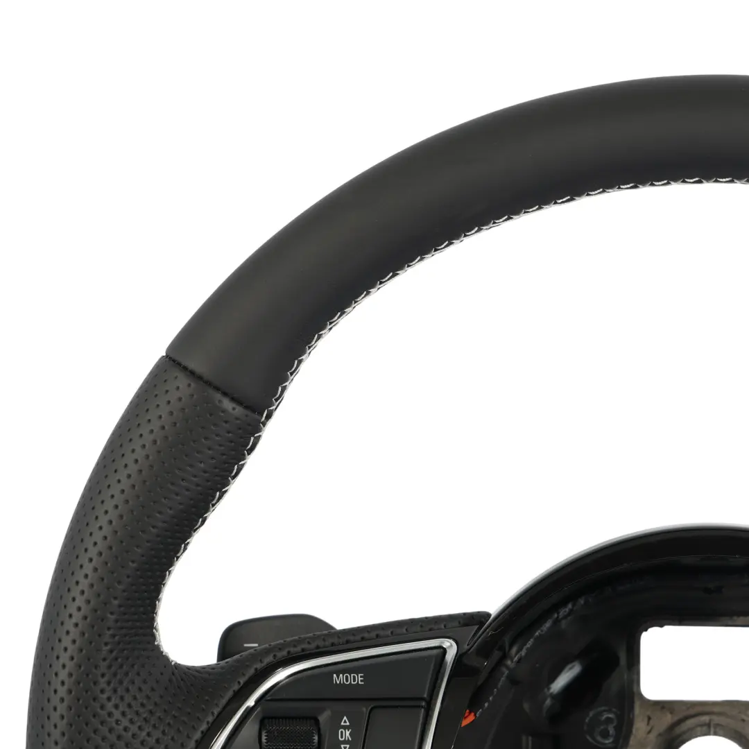 Audi A4 B8 A5 8T Q5 Lenkrad S-Line NEU Leder Schaltwippen - SKU 8K0419091CB-2 - Teilenummer 8K0419091CB