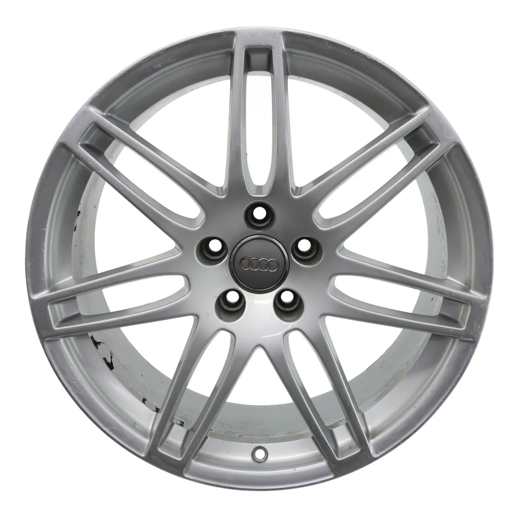 Audi A4 B8 Llanta Aleación Plateada 19" 8.5J ET:43 Twin Spoke 8K0601025AA