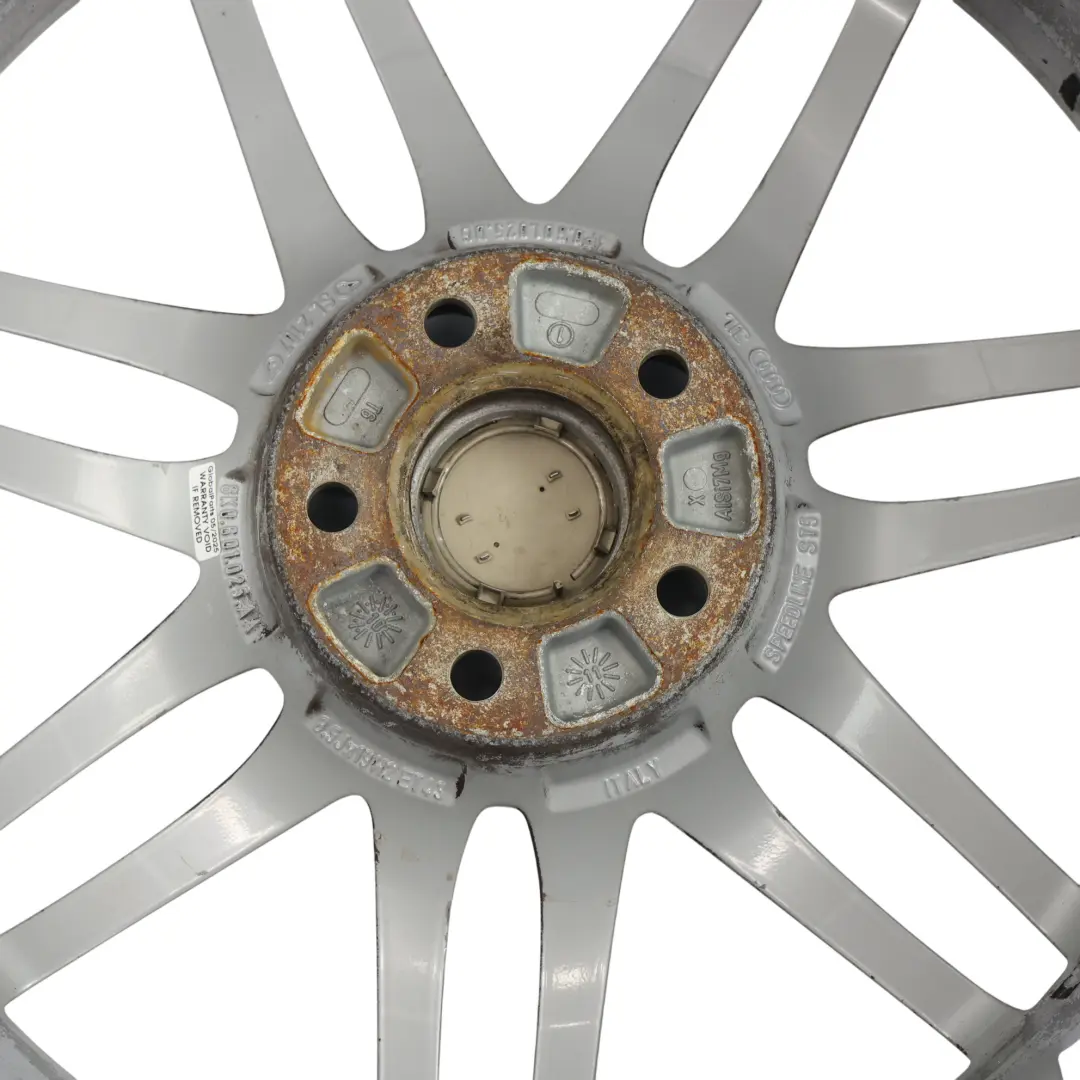Argento Cerchio In Lega 19" 8.5J ET:43 Doppie Razze per Audi A4 B8 con numero di parte 8K0601025AA Audi A4 B8 Argento Cerchio In Lega 19" 8.5J ET:43 Doppie Razze - SKU 8K0601025AA-1 - Numero di parte 8K0601025AA