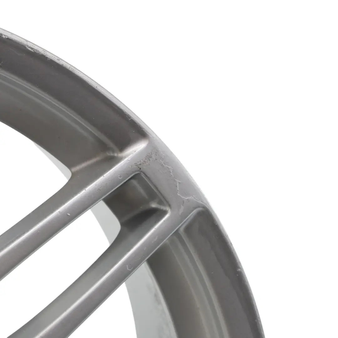 Audi A4 B8 Silberne Alufelge 19" 8.5J ET:43 Doppelspeiche - SKU 8K0601025AA-1 - Teilenummer 8K0601025AA