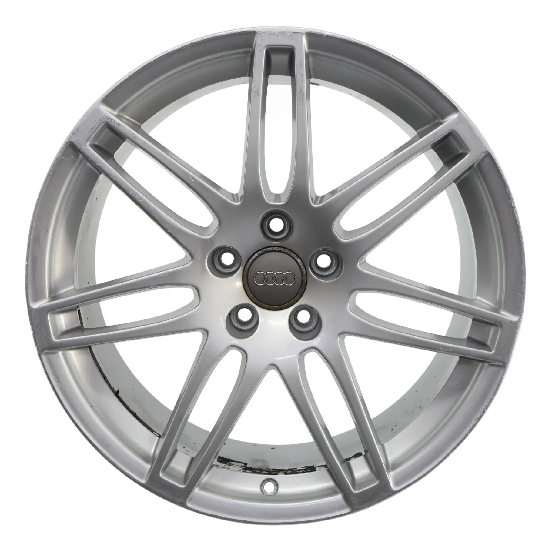 Audi A4 B8 Felga Aluminiowa Srebrna 19" 8.5J ET:43 Twin Spoke 8K0601025AA