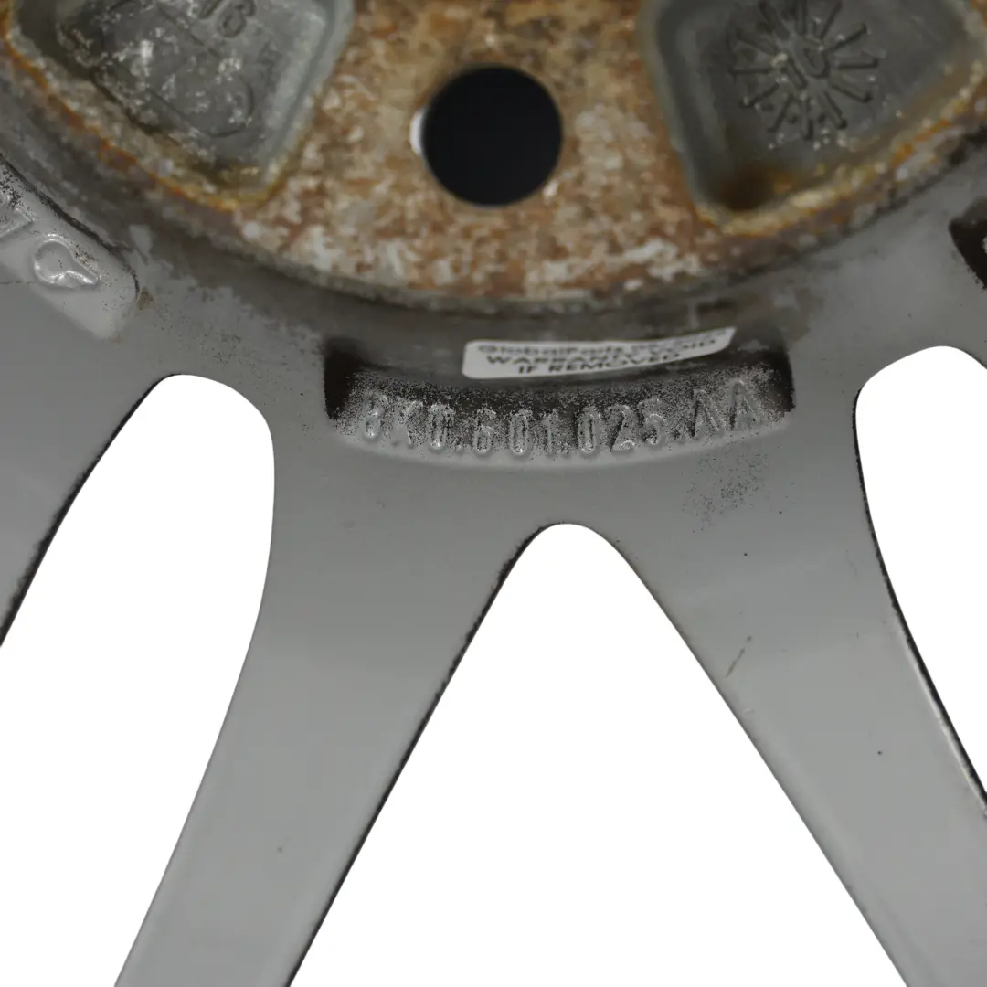 Audi A4 B8 Felga Aluminiowa Srebrna 19" 8.5J ET:43 Twin Spoke - SKU 8K0601025AA-2 - Numer Części 8K0601025AA