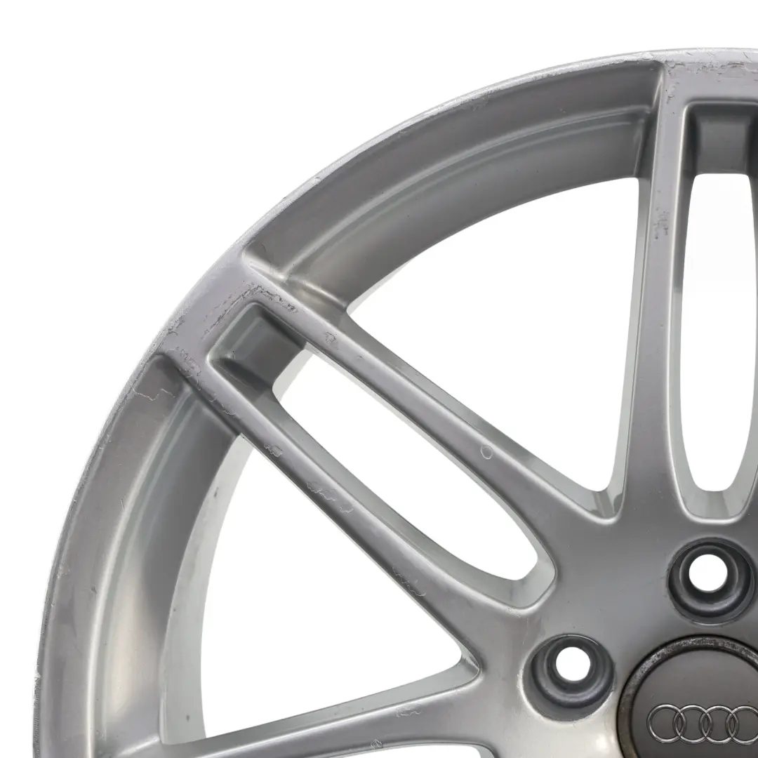 Audi A4 B8 Wheel Rim Alloy Silver 19" 8.5J ET:43 Twin Spoke - SKU 8K0601025AA-2 - Part number 8K0601025AA