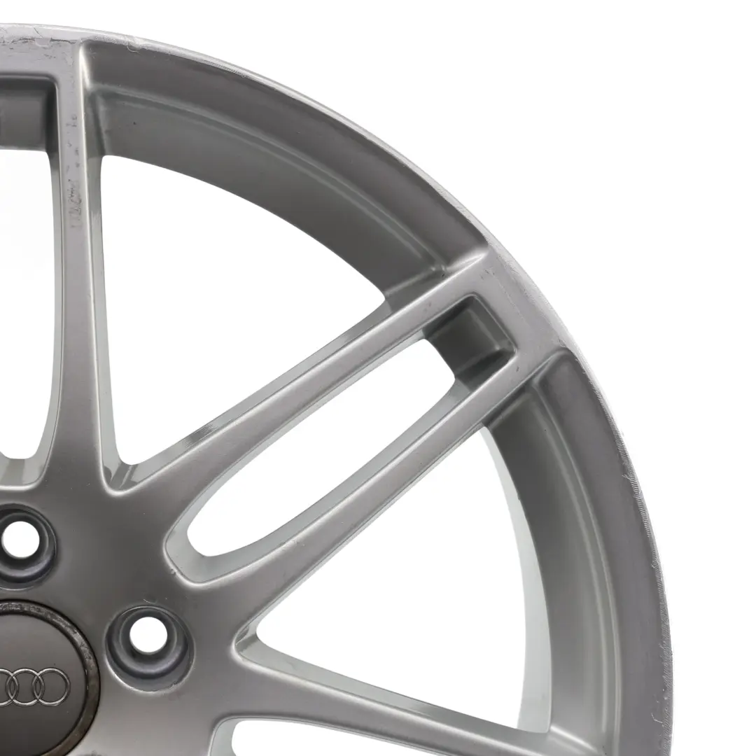 Leicht Metall Felge Silber 19" 8.5J ET:43 Doppel Speiche für Audi A4 B8 mit Teilenummer 8K0601025AA Audi A4 B8 Leicht Metall Felge Silber 19" 8.5J ET:43 Doppel Speiche - SKU 8K0601025AA-2 - Teilenummer 8K0601025AA
