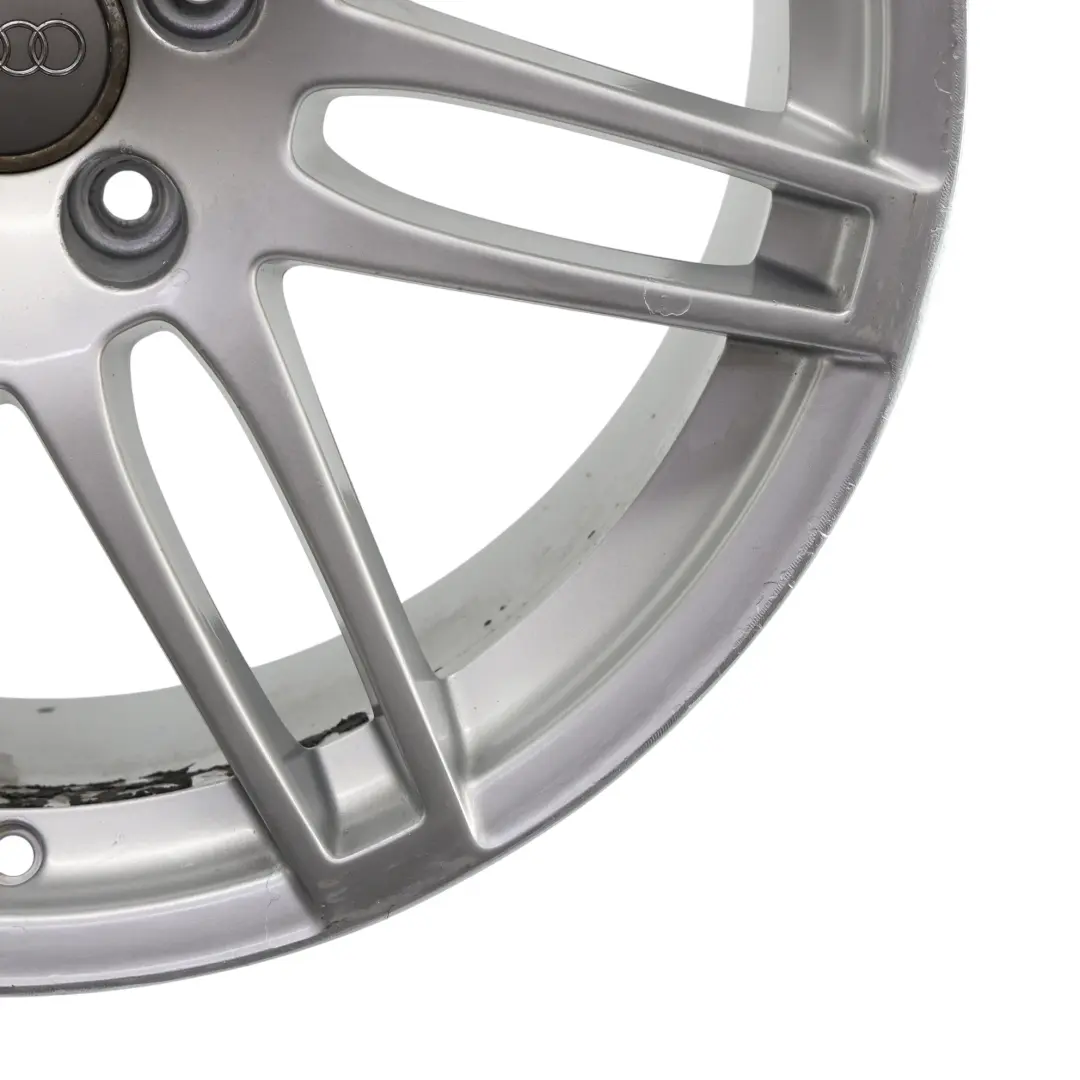 Audi A4 B8 Wheel Rim Alloy Silver 19" 8.5J ET:43 Twin Spoke - SKU 8K0601025AA-2 - Part number 8K0601025AA