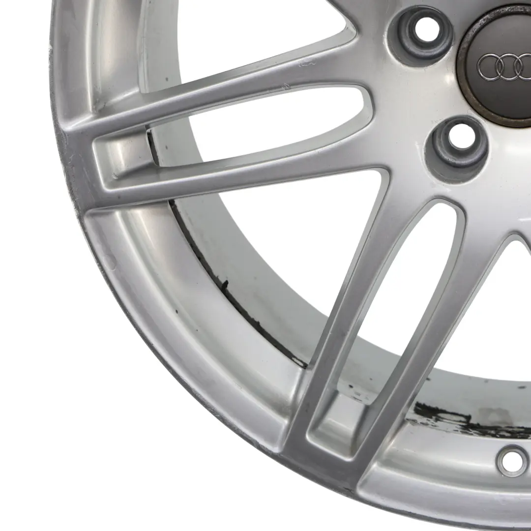 Audi A4 B8 Wheel Rim Alloy Silver 19" 8.5J ET:43 Twin Spoke - SKU 8K0601025AA-2 - Part number 8K0601025AA