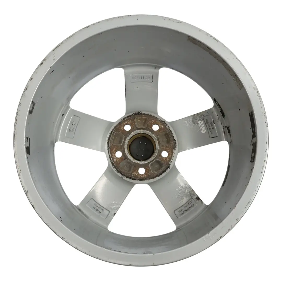 Audi A4 B8 Silberne Alufelge 18" ET:47 8J Sternspeiche - SKU 8K0601025Q-1 - Teilenummer 8K0601025Q
