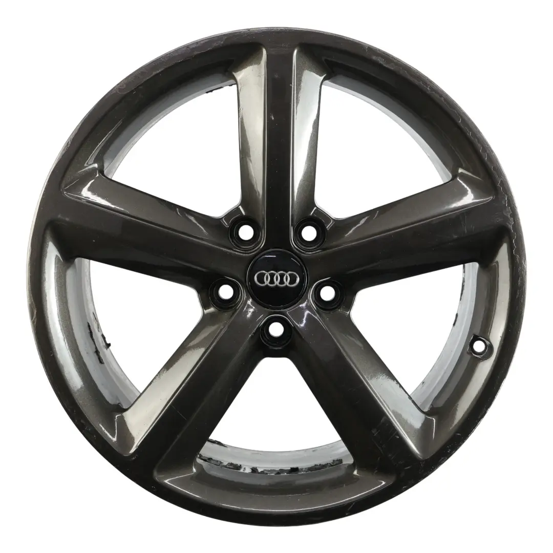 Cerchio In Lega Grigio 18" 8J ET:47 Raggi Stella per Audi A4 B8 con numero di parte 8K0601025Q Audi A4 B8 Cerchio In Lega Grigio 18" 8J ET:47 Raggi Stella - SKU 8K0601025Q-5 - Numero di parte 8K0601025Q