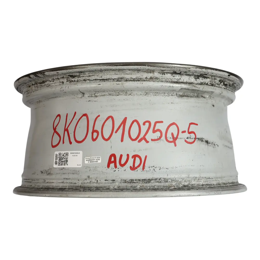 Audi A4 B8 Leicht Metall Felge Grau 18" 8J ET:47 Stern Speiche - SKU 8K0601025Q-5 - Teilenummer 8K0601025Q