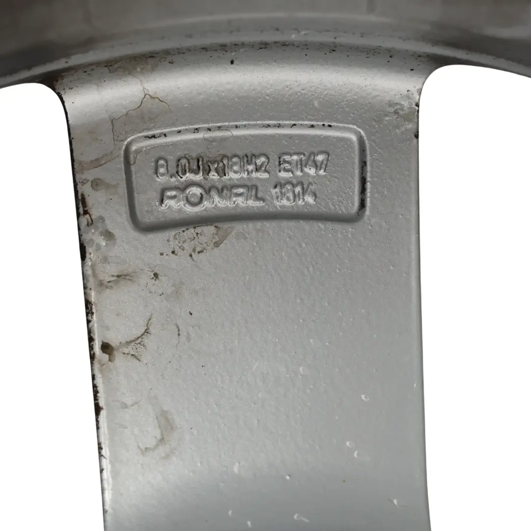 Audi A4 B8 8K Leicht Metall Felge Grau 18" 8J ET:47 Sternspeiche - SKU 8K0601025Q-6 - Teilenummer 8K0601025Q